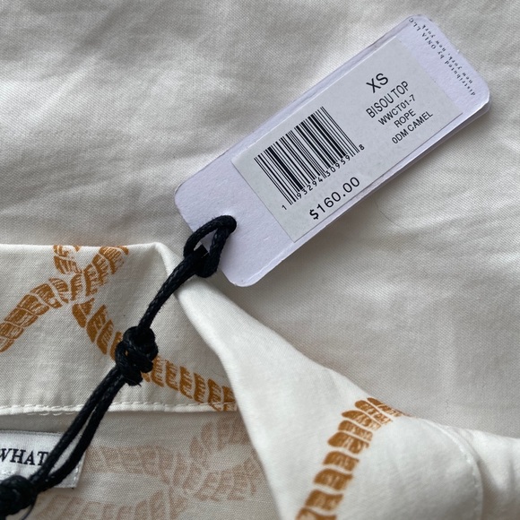 We wore what bisou crop top size xs $160 retail - Picture 5 of 7